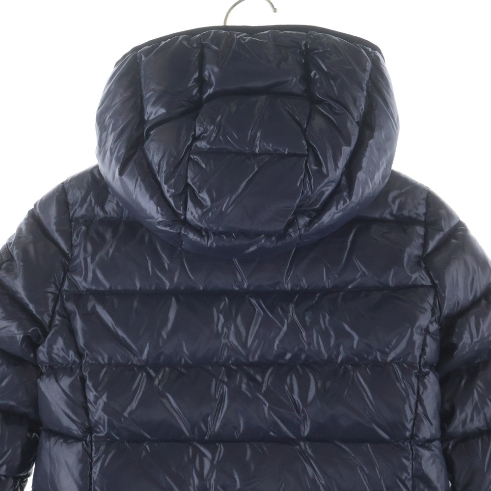 MONCLER(モンクレール) 18AW MOKA モカ フーデッド ジップアップ ダウン ロング ジャケット コート キッズ ネイビー D29544990005