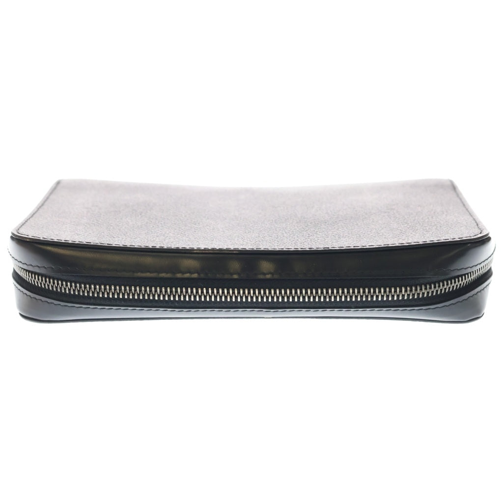 LOUIS VUITTON(ルイヴィトン) モノグラムエクリプス ジッピーXL ロングウォレット 長財布 カードケース ブラック レザー×PVC M61698 シルバー金具