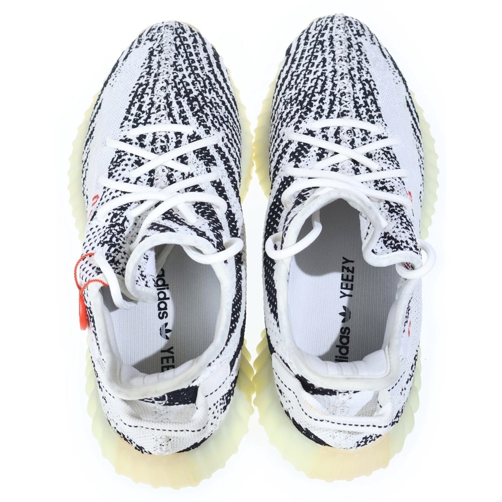 adidas(アディダス) YEEZY BOOST 350 V2 ZEBRA イージーブースト ゼブラ ローカットスニーカー ホワイト/ブラック US9/27cm CP9654