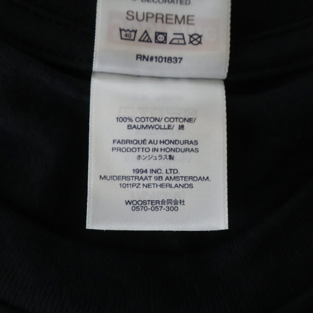 SUPREME(シュプリーム) 26SS Arabic Box Logo Tee アラビック ボックスロゴ クルーネック 半袖Tシャツ カットソー ブラック