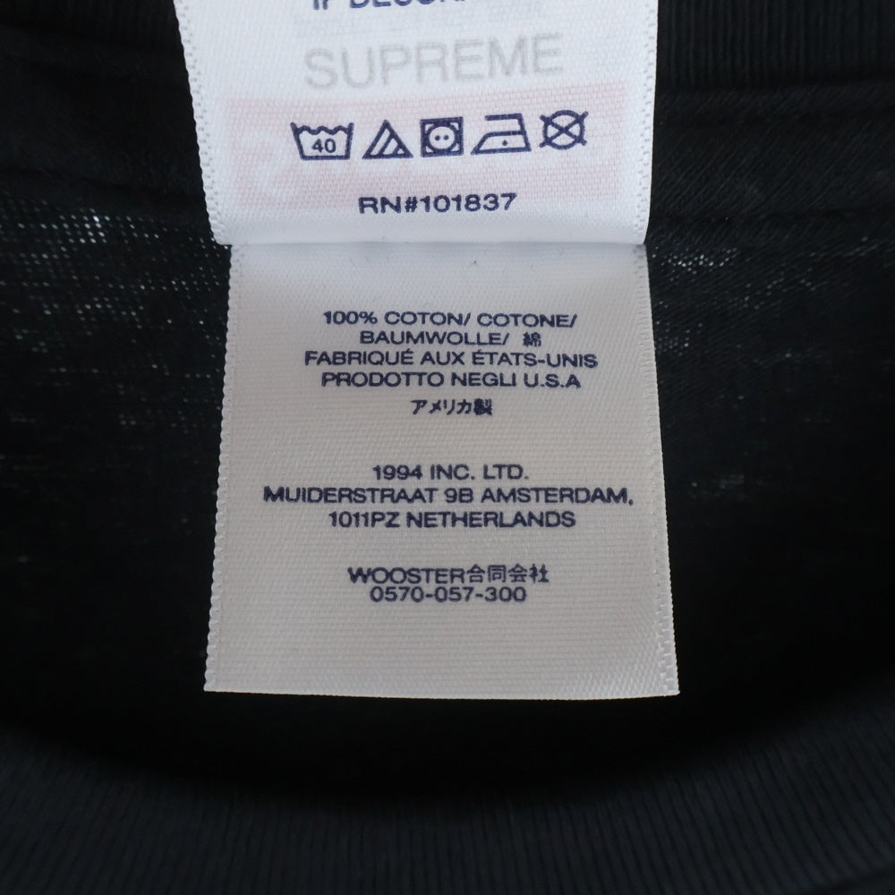 SUPREME(シュプリーム) 20SS Motion Logo Tee モーション ロゴ クルーネック 半袖Tシャツ カットソー ブラック