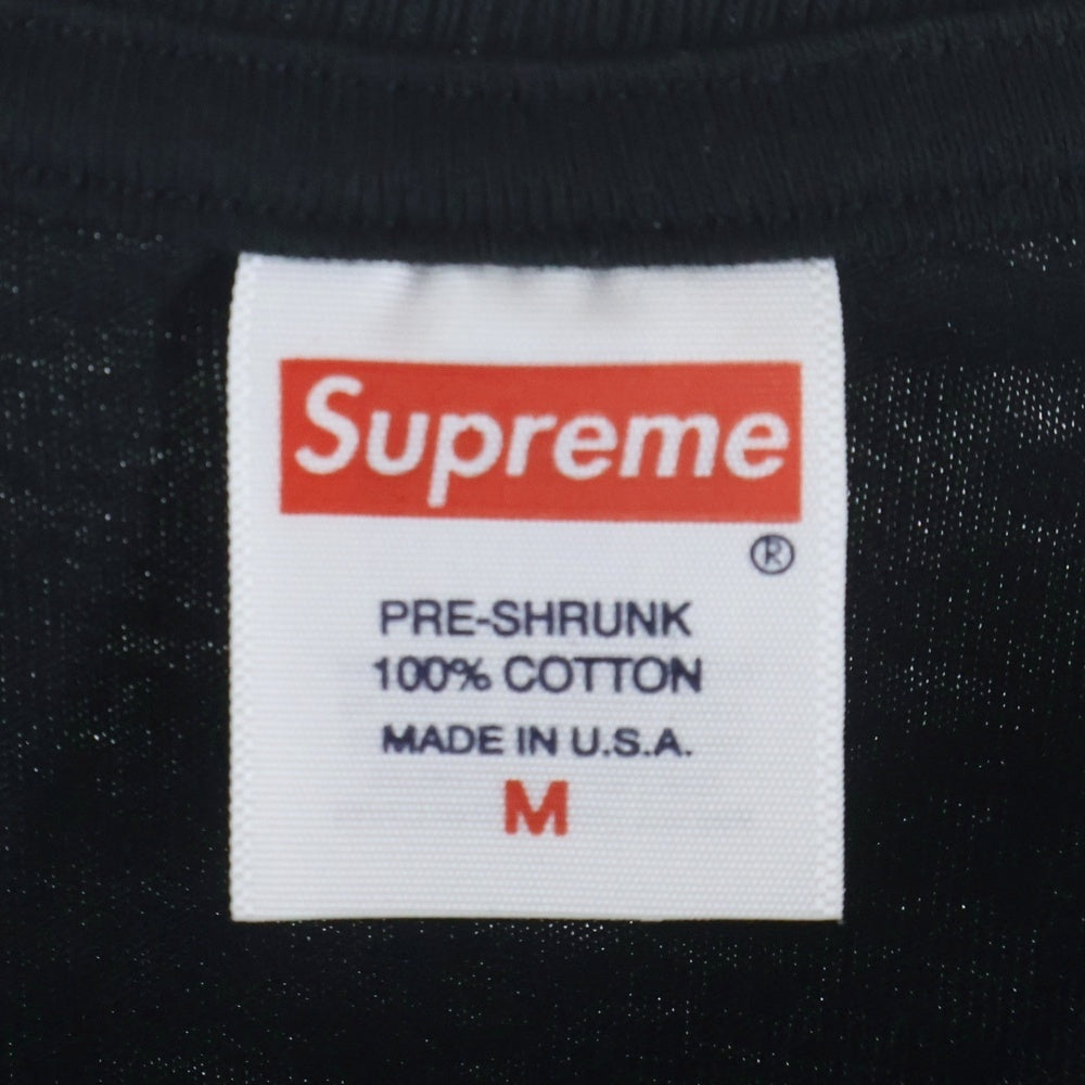 SUPREME(シュプリーム) 23AW NYC Tee ニューヨーク シティ プリント クルーネック 半袖Tシャツ カットソー ブラック