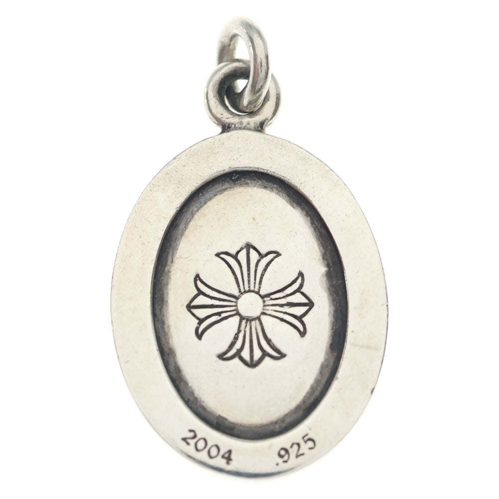 CHROME HEARTS(クロムハーツ) ANGEL MEDAL OVAL オーバルエンジェルメダル ペンダントトップ シルバー BCA207