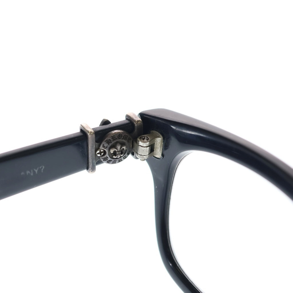 CHROME HEARTS(クロムハーツ) GITTIN ANY？ BSフレアテンプル ウェリントン サングラス 眼鏡 ブラック ケース