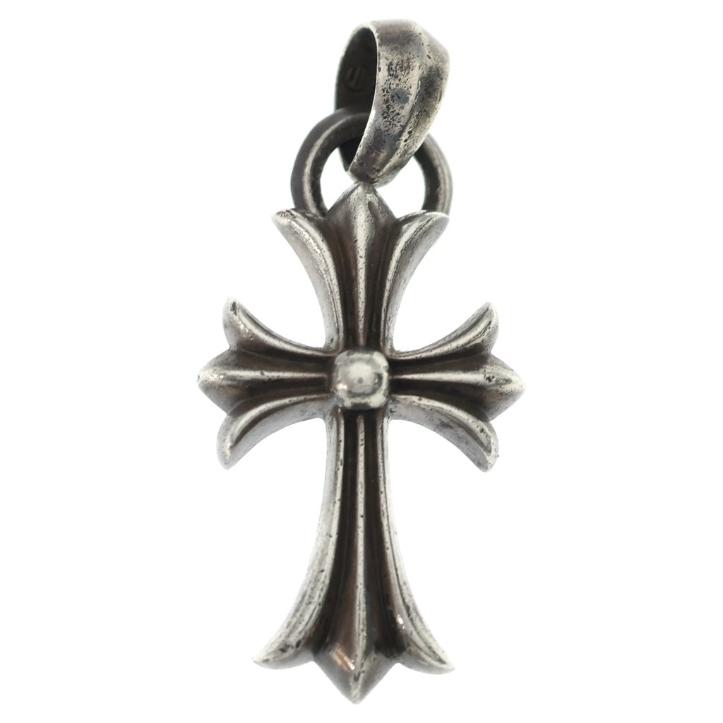 CHROME HEARTS(クロムハーツ) CH CRS SML W/BALE Wベイル スモールCHクロス ペンダントトップ シルバー BCA218