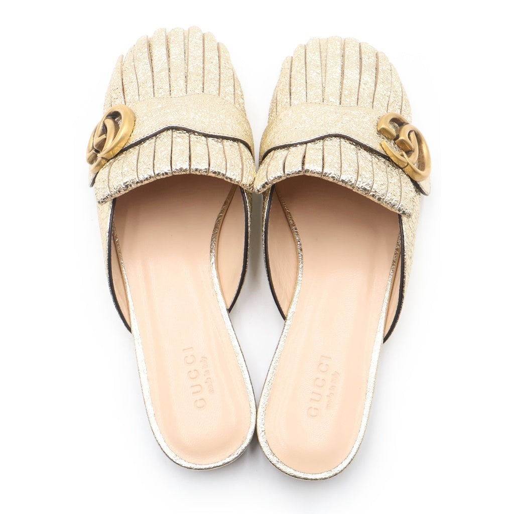 GUCCI GGマーモント サンダル