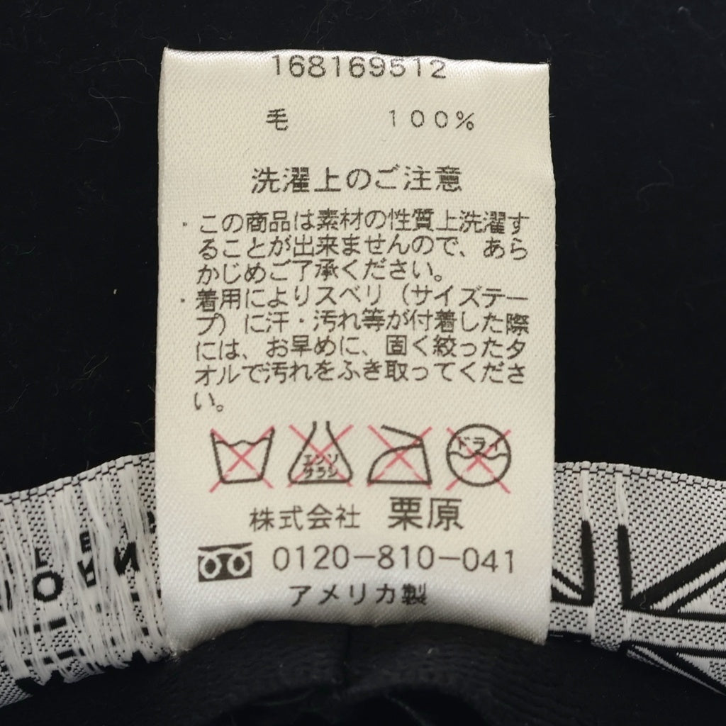 KANGOL(カンゴール) CRAYON TRILBY クレヨントリルビー ウール フェルト ハット 帽子 マルチカラー ブラック/レッド/ブルー レディース