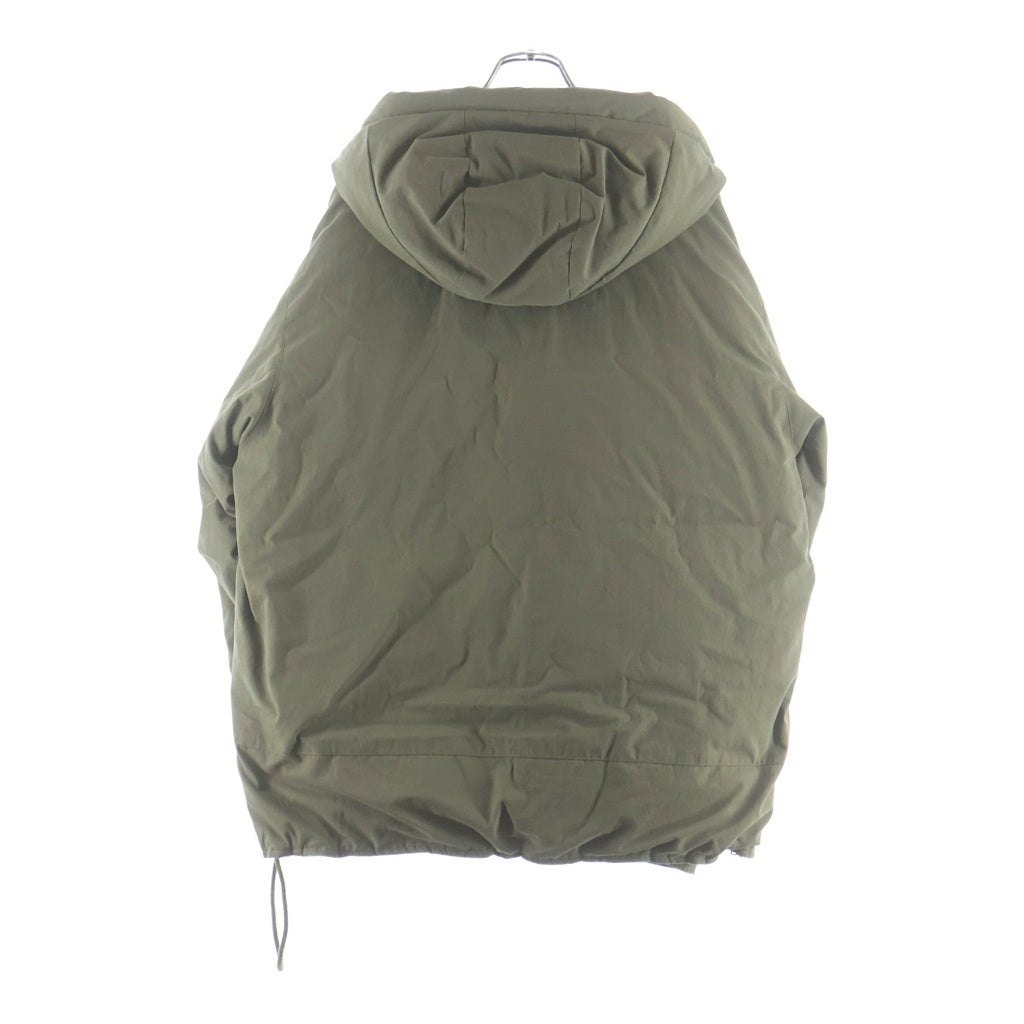 SUPREME(シュプリーム) 22SS Hooded Down Pullover プリントロゴ フーデッドダウンジャケット アノラック カーキ