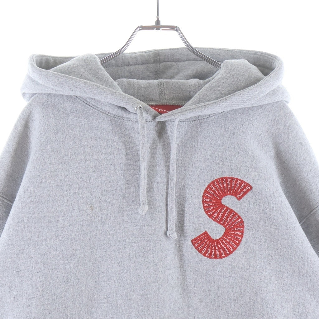 SUPREME(シュプリーム) 20AW S Logo Hooded Sweatshirt Sロゴ スウェットプルオーバーパーカー グレー