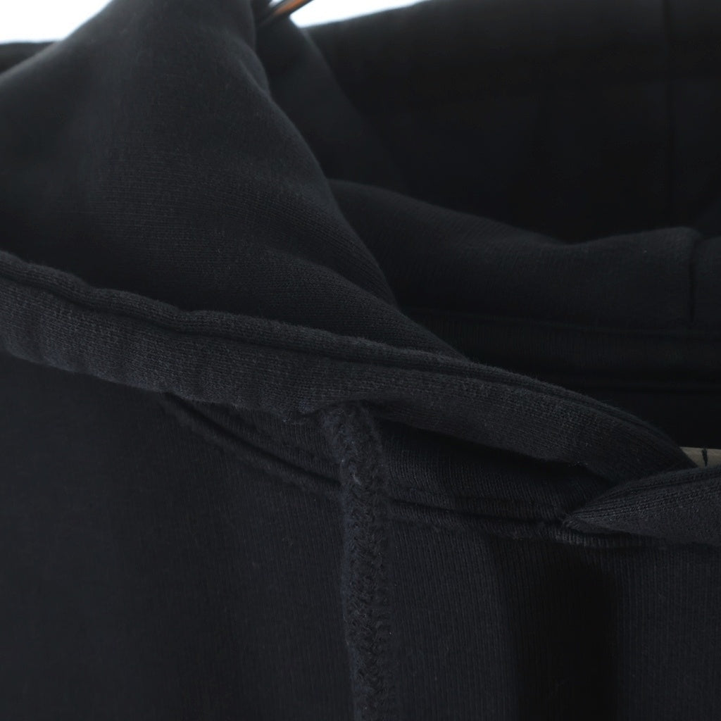 Palace Skateboards(パレススケートボーズ) TRI-CHENILLE HOOD 刺繍ロゴ スウェットプルオーバーパーカー ブラック