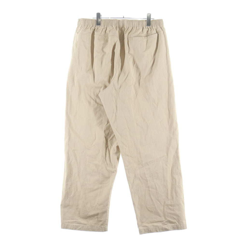 Palace Skateboards(パレススケートボーズ) RELAX PANT イージーワイドコットンパンツ トラウザー ベージュ