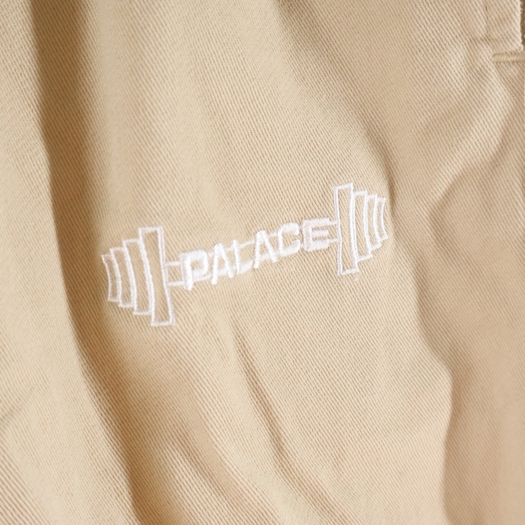 Palace Skateboards(パレススケートボーズ) RELAX PANT イージーワイドコットンパンツ トラウザー ベージュ