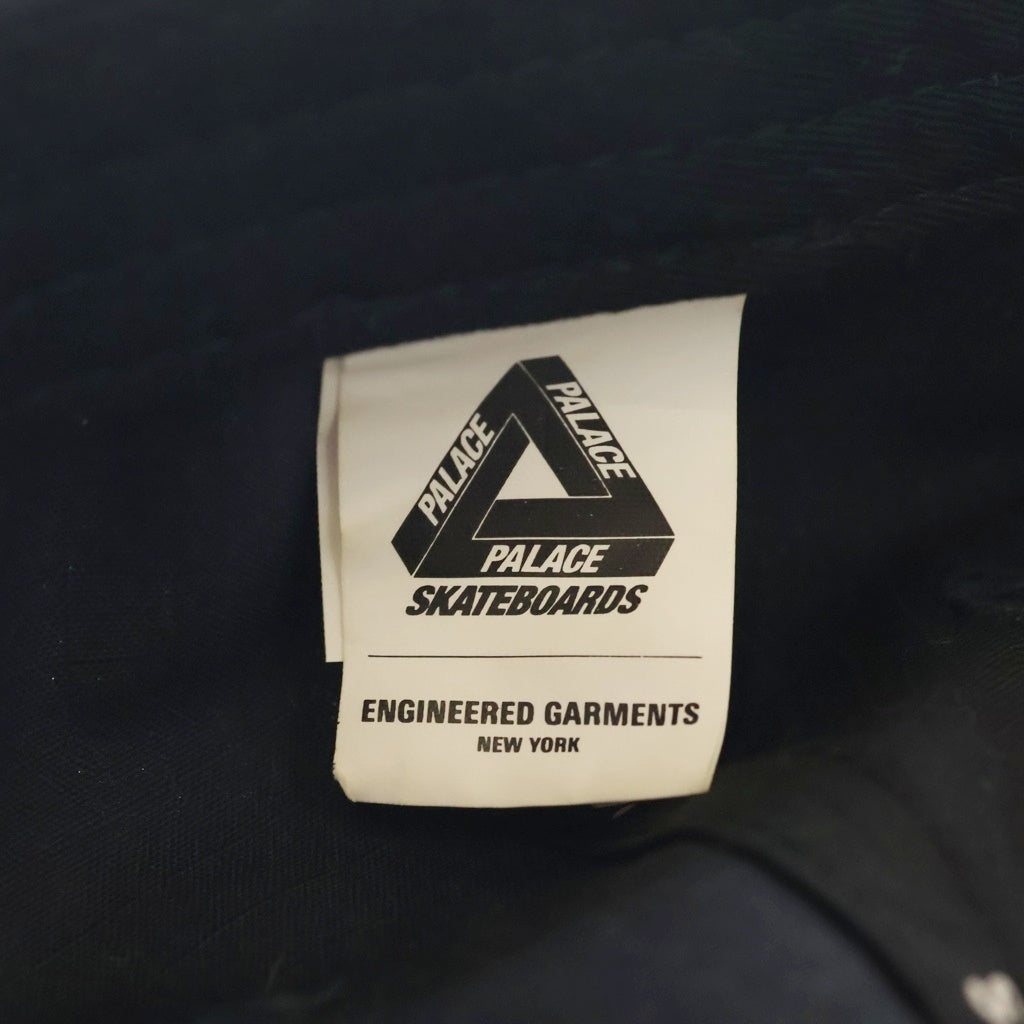 Palace Skateboards(パレススケートボーズ) 22SS ×ENGINEERED GARMENTS 6-PANEL エンジニアガーメンツ 6パネルキャップ 帽子 ブラック