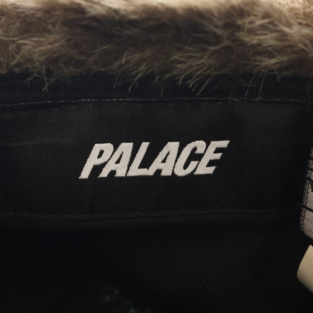 Palace Skateboards パレススケートボーズ 24AW ×NEW ERA DOGEAR LP 59FIFTY ニューエラ フェイクファー ドッグイヤー ベースボールキャップ 帽子 ブラック Palace Skateboards(パレススケートボーズ) 24AW ×NEW ERA DOGEAR LP