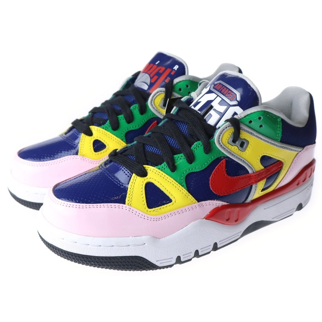 NIKE(ナイキ) ×NIGO AIR FORCE 3 LOW SP NAVY ニゴー エアフォース 3 ローカットスニーカー マルチ US8/26cm HQ1458-400