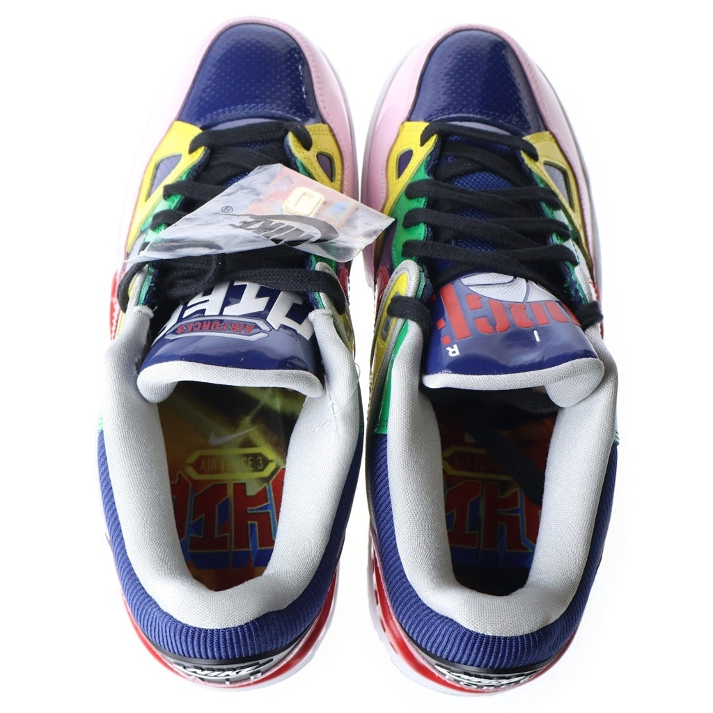 NIKE(ナイキ) ×NIGO AIR FORCE 3 LOW SP NAVY ニゴー エアフォース 3 ローカットスニーカー マルチ US8/26cm HQ1458-400