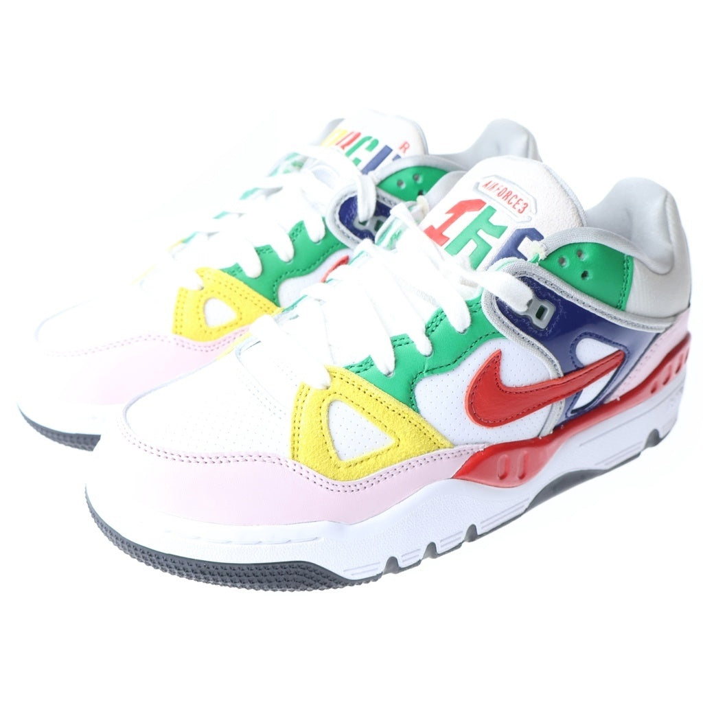NIKE(ナイキ) ×NIGO AIR FORCE 3 LOW SP WHITE HEEL LOGO OGIN ニゴー エアフォース3 ロー SP ローカットスニーカー マルチカラー US7.5/25.5cm HQ7534-100