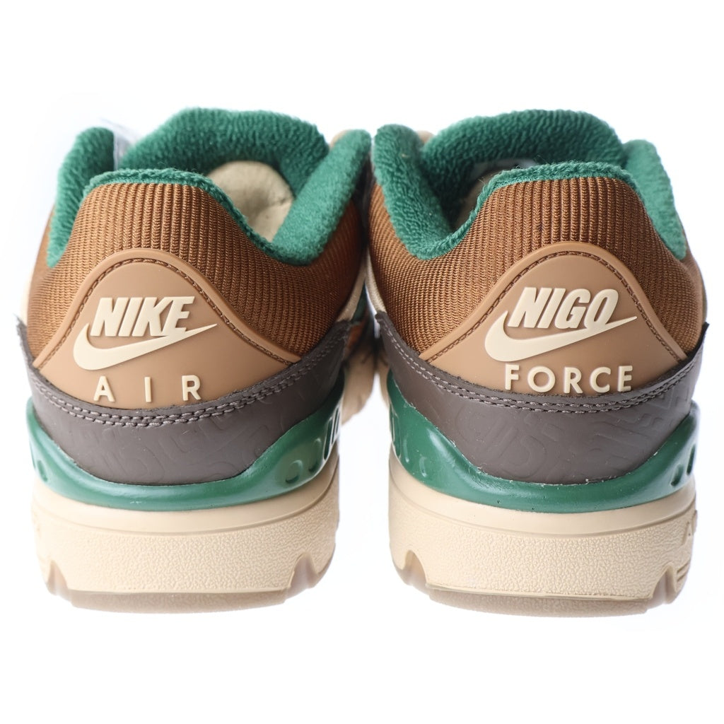 NIKE(ナイキ) ×NIGO AIR FORCE 3 LOW SP ニゴー エアフォース3 ローカットスニーカー ブラウン US7.5/25.5cm HQ0260-201