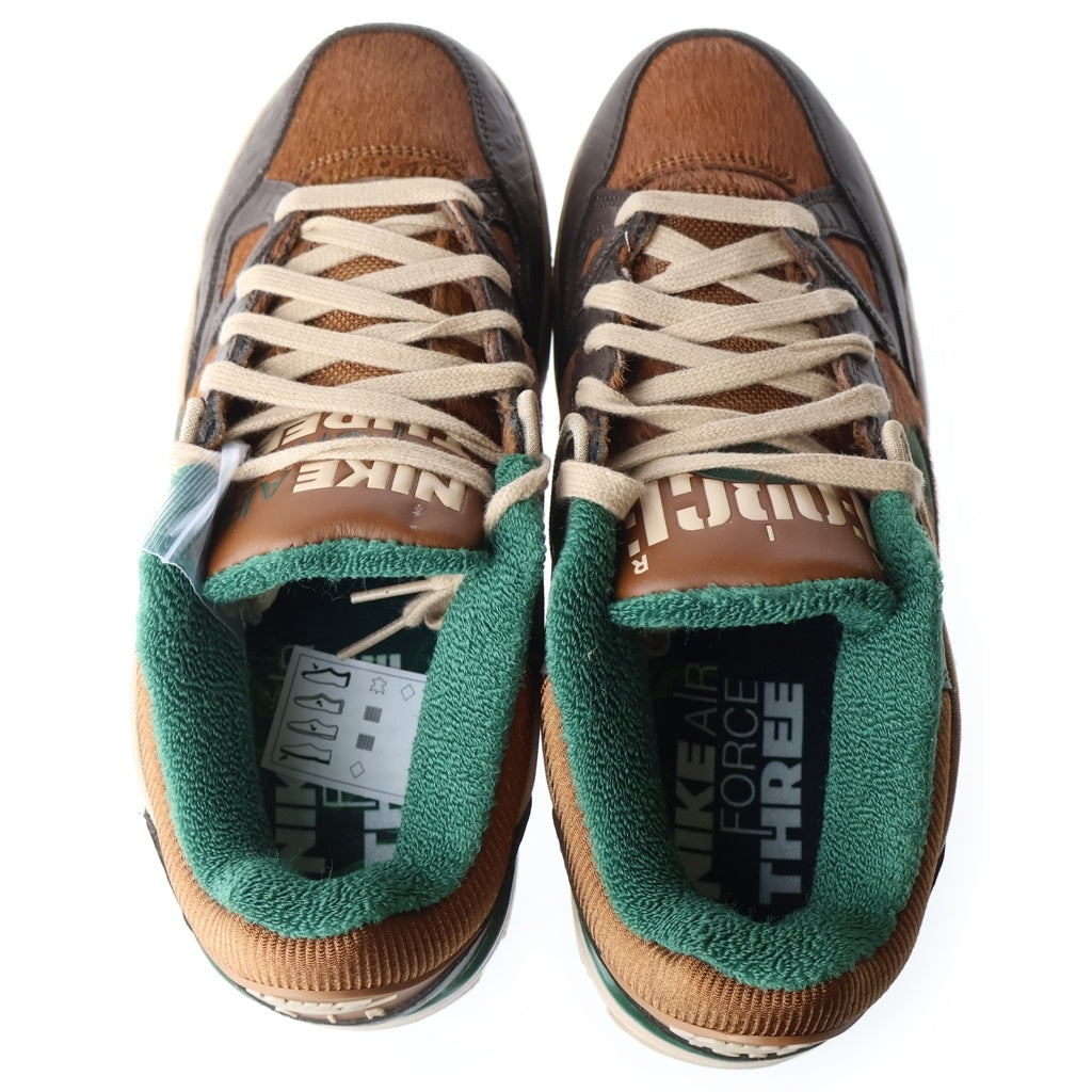 NIKE(ナイキ) ×NIGO AIR FORCE 3 LOW SP ニゴー エアフォース3 ローカットスニーカー ブラウン US7.5/25.5cm HQ0260-201