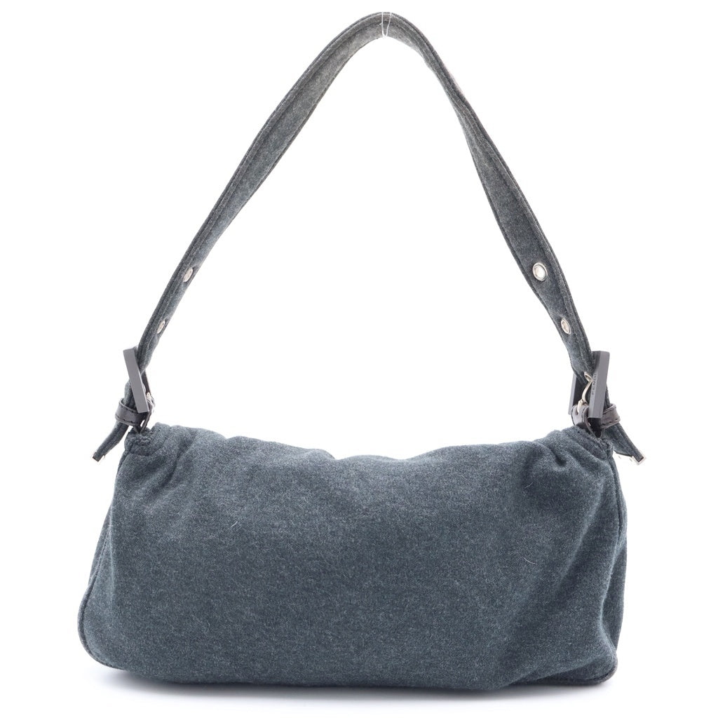 FENDI(フェンディ) マンマバケット フロントロゴ ハンドバッグ グレー 2321.26424.099 レディース