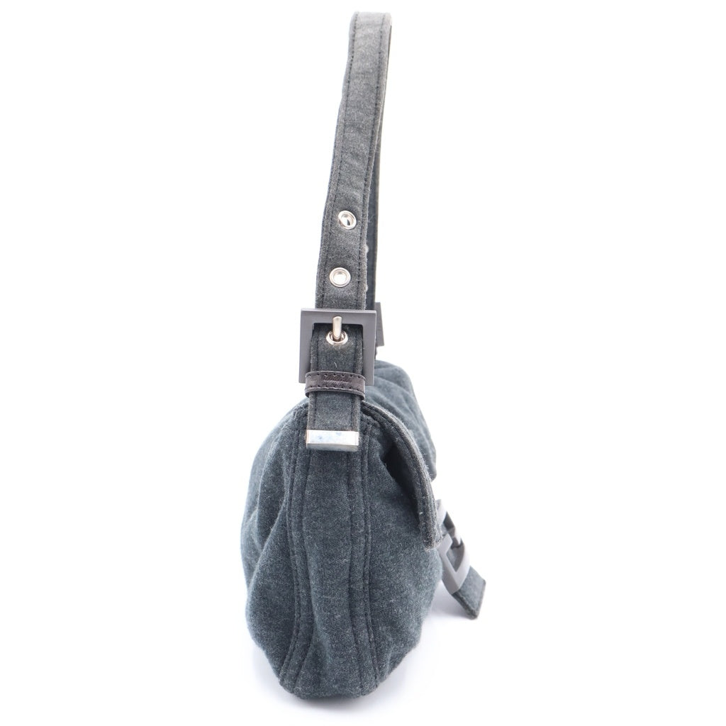 FENDI(フェンディ) マンマバケット フロントロゴ ハンドバッグ グレー 2321.26424.099 レディース