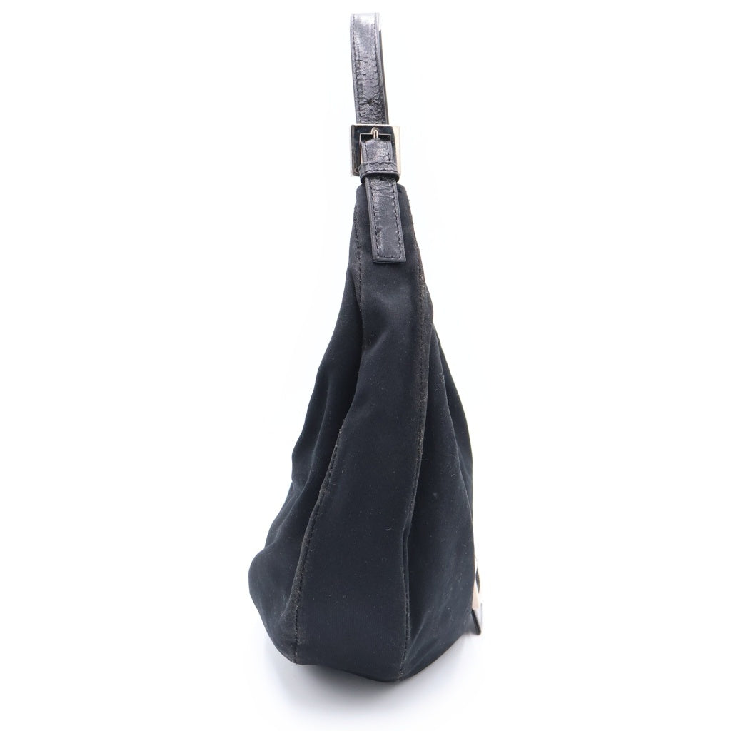 FENDI(フェンディ) マンマバケット フロントロゴ ハンドバッグ ブラック 2348 16321 009 レディース