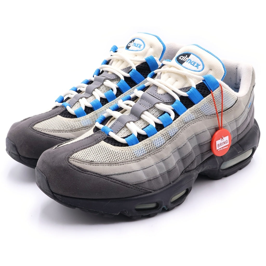 NIKE(ナイキ) AIR MAX 95 CRYSTAL BLUE エアマックス95 クリスタルブルー ローカットスニーカー US10/28cm AT8696-100 箱