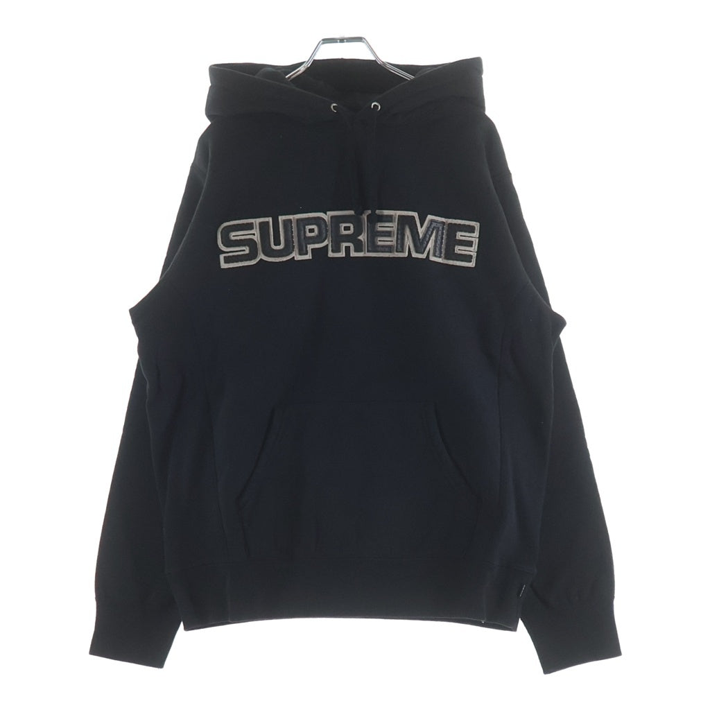 SUPREME(シュプリーム) 18AW Perforated Leather Hooded Sweatsshirt