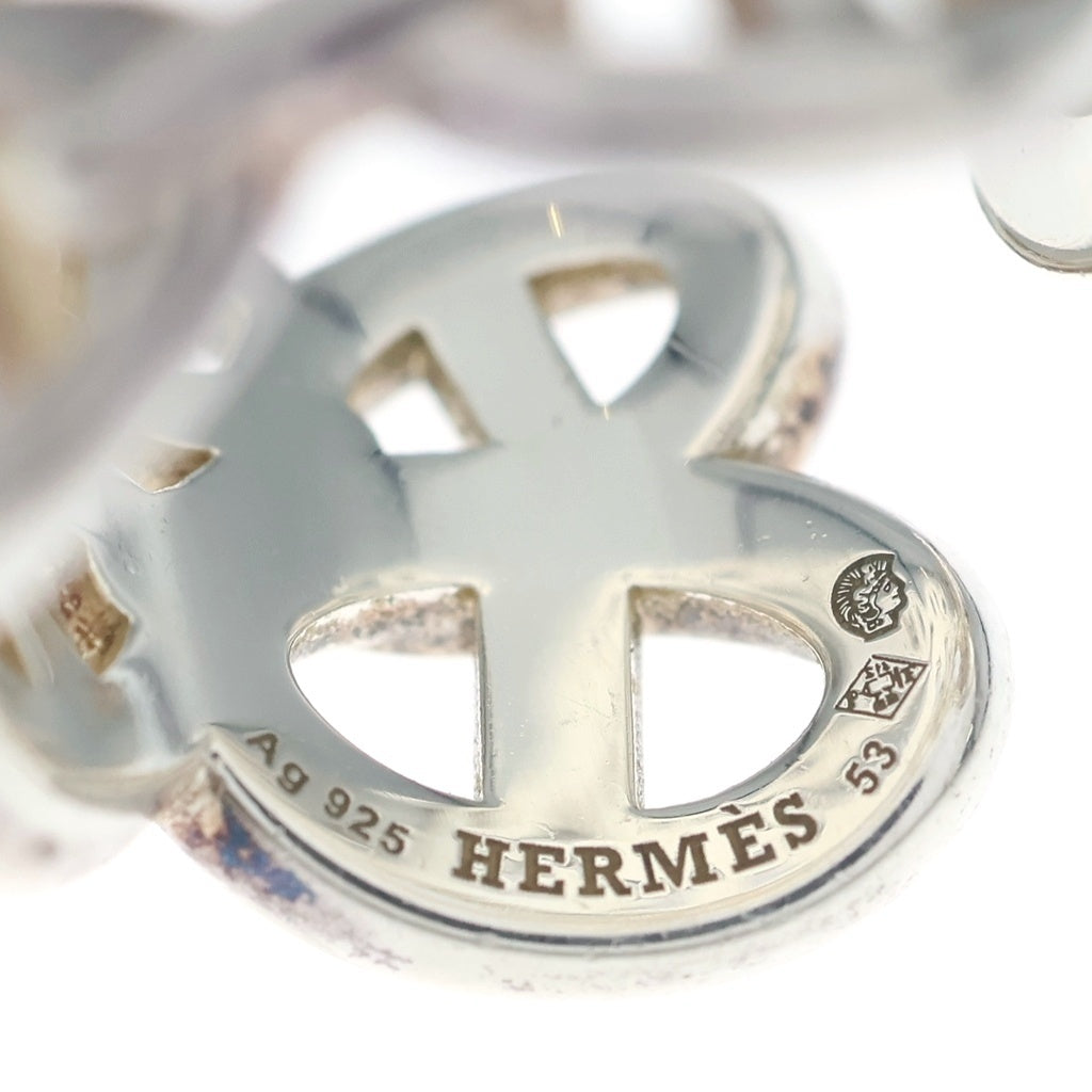 HERMES(エルメス) アンシェネGM リング SV925 シルバー 53 レディース