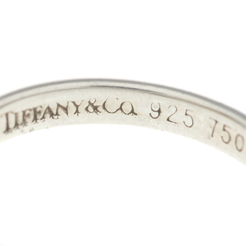 TIFFANY & Co.(ティファニー) フック&アイ リング K18×SV925 #12 