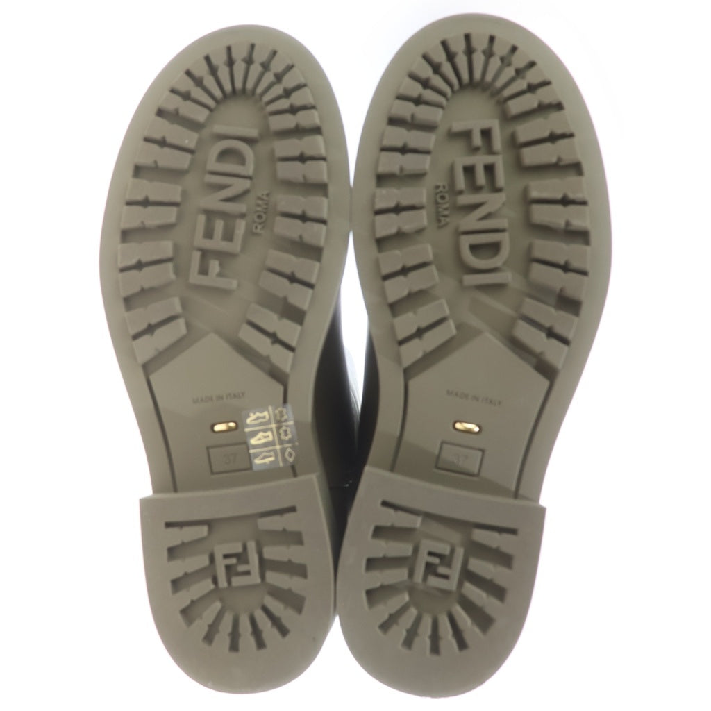 FENDI(フェンディ) 24AW フィーロ レザー ロングブーツ シューズ カーキ レディース