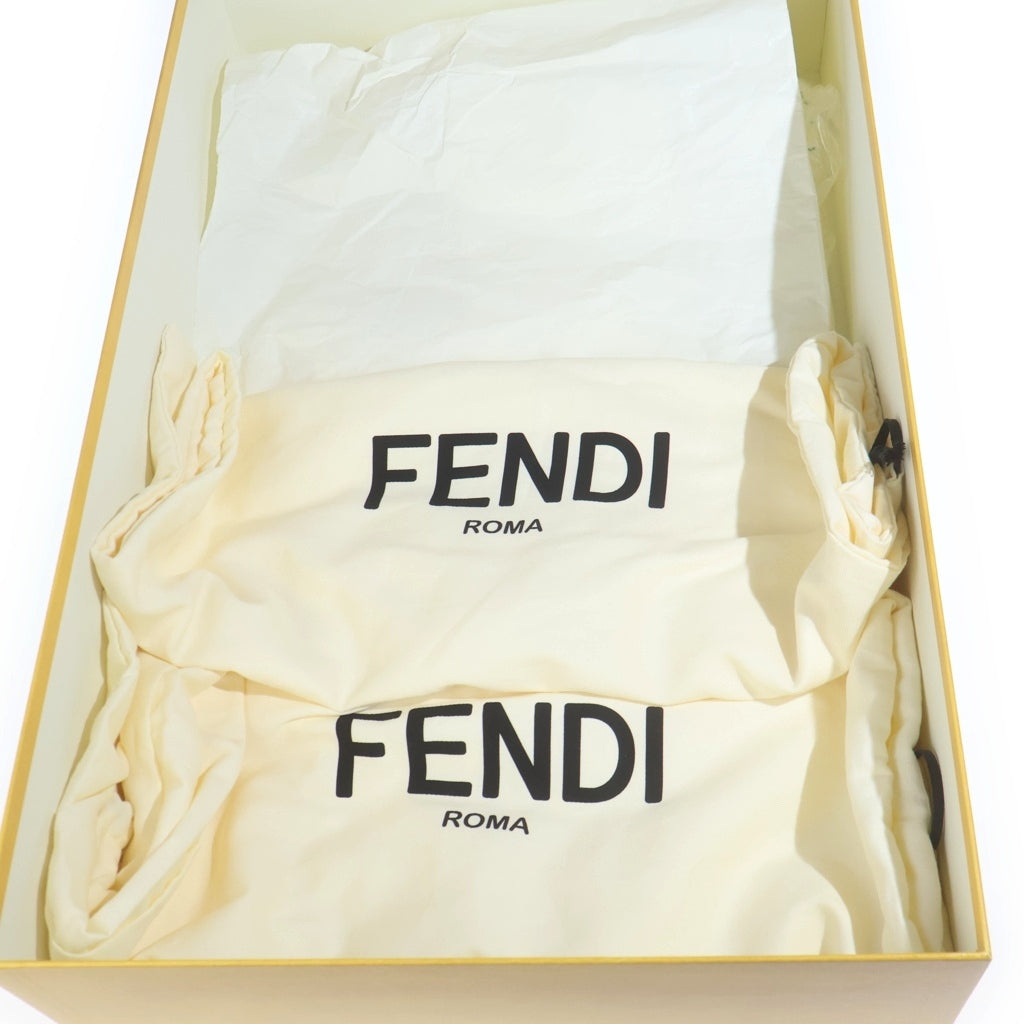 FENDI(フェンディ) 24AW フィーロ レザー ロングブーツ シューズ カーキ レディース