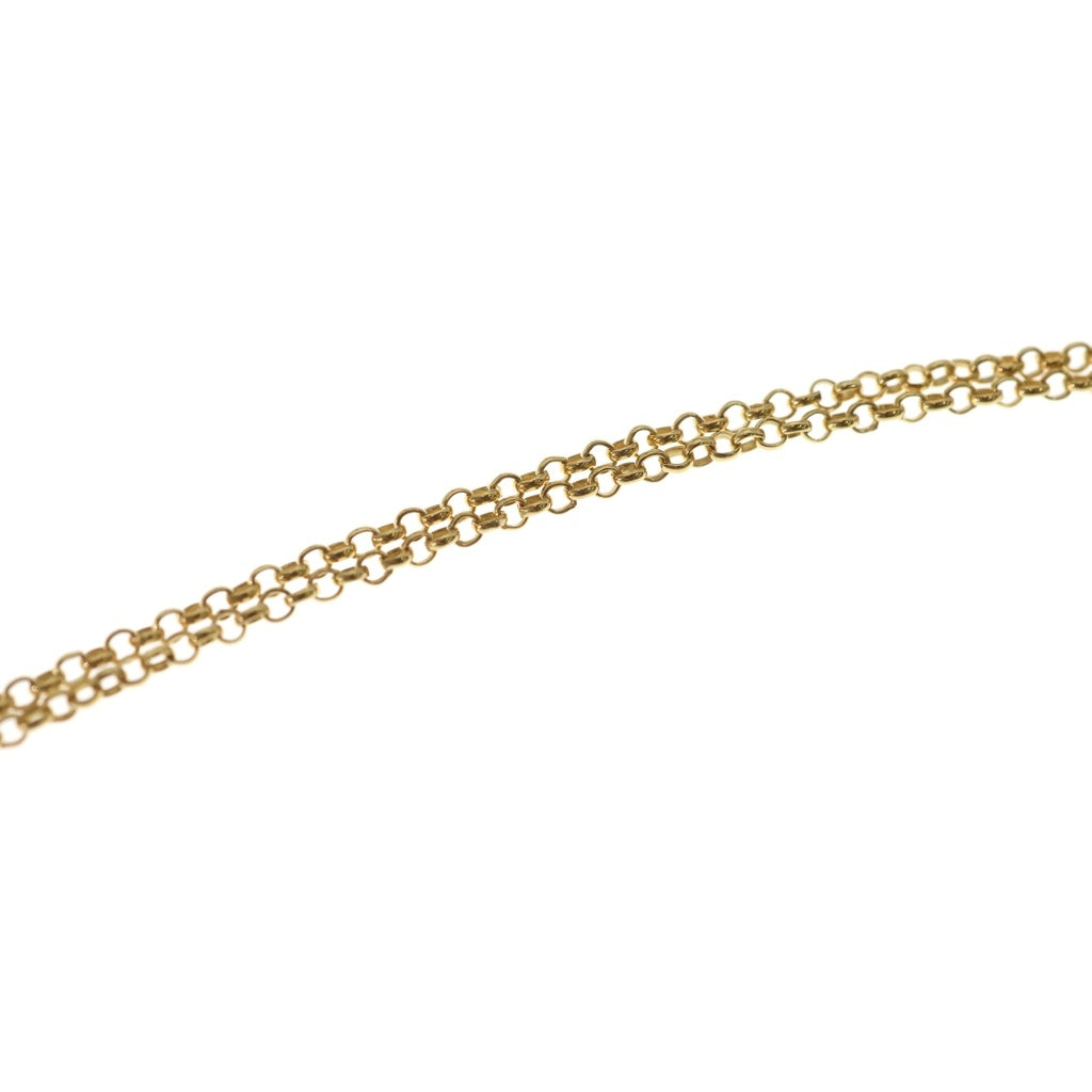CHROME HEARTS(クロムハーツ) 22K NECKCHAIN R24 ロールチェーンネックレス 24inch ゴールド BCA012