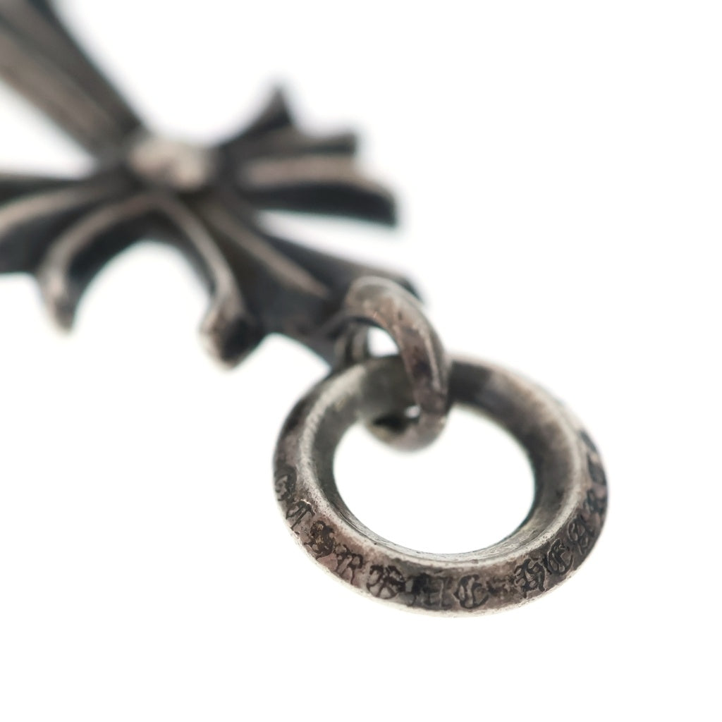CHROME HEARTS(クロムハーツ) TINY CH CROSS タイニーCHクロス チャーム ネックレストップ シルバー BCA382