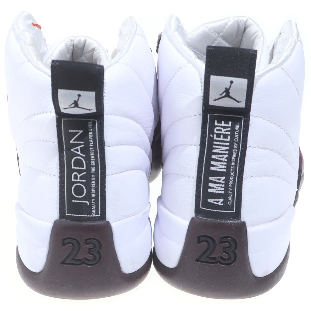 NIKE(ナイキ) ×A MA MANIERE WMNS AIR JORDAN 12 RETRO SP アママニエール ウィメンズ エアジョーダン12 ハイカットスニーカー US8.5/25.5cm DV6989-100 箱 レディース