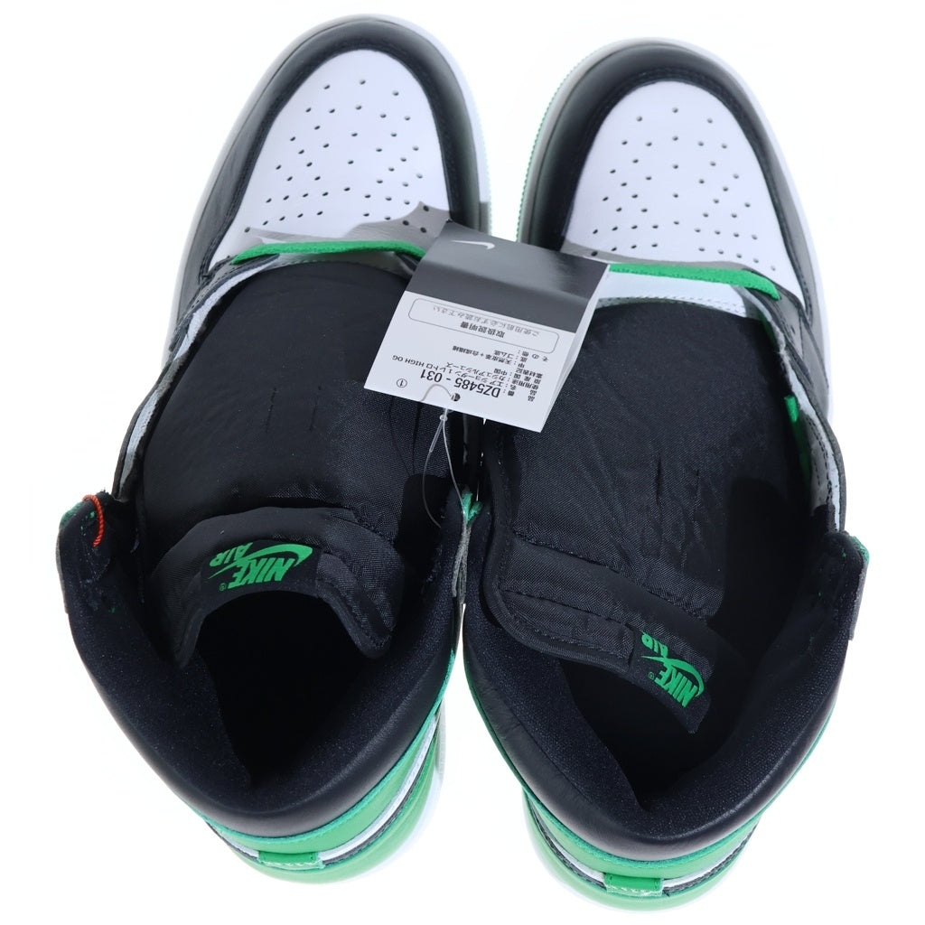 NIKE(ナイキ) AIR JORDAN 1 RETRO HIGH OG Celtics エアジョーダン 1 セルティック ローカットスニーカー ブラック/ホワイト/グリーン US11/29cm DZ5485-031 箱