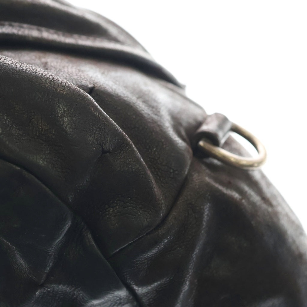 CHROME HEARTS(クロムハーツ) SNAT PACK スナットパック ダガージップ ガンスリンガーベルト レザーウエストバッグ ブラック