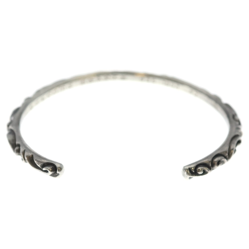 CHROME HEARTS(クロムハーツ) BANGLE SCROLL スクロールバンドバングル ブレスレット シルバー BCA127