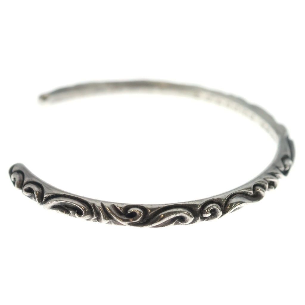 CHROME HEARTS(クロムハーツ) BANGLE SCROLL スクロールバンドバングル ブレスレット シルバー BCA127