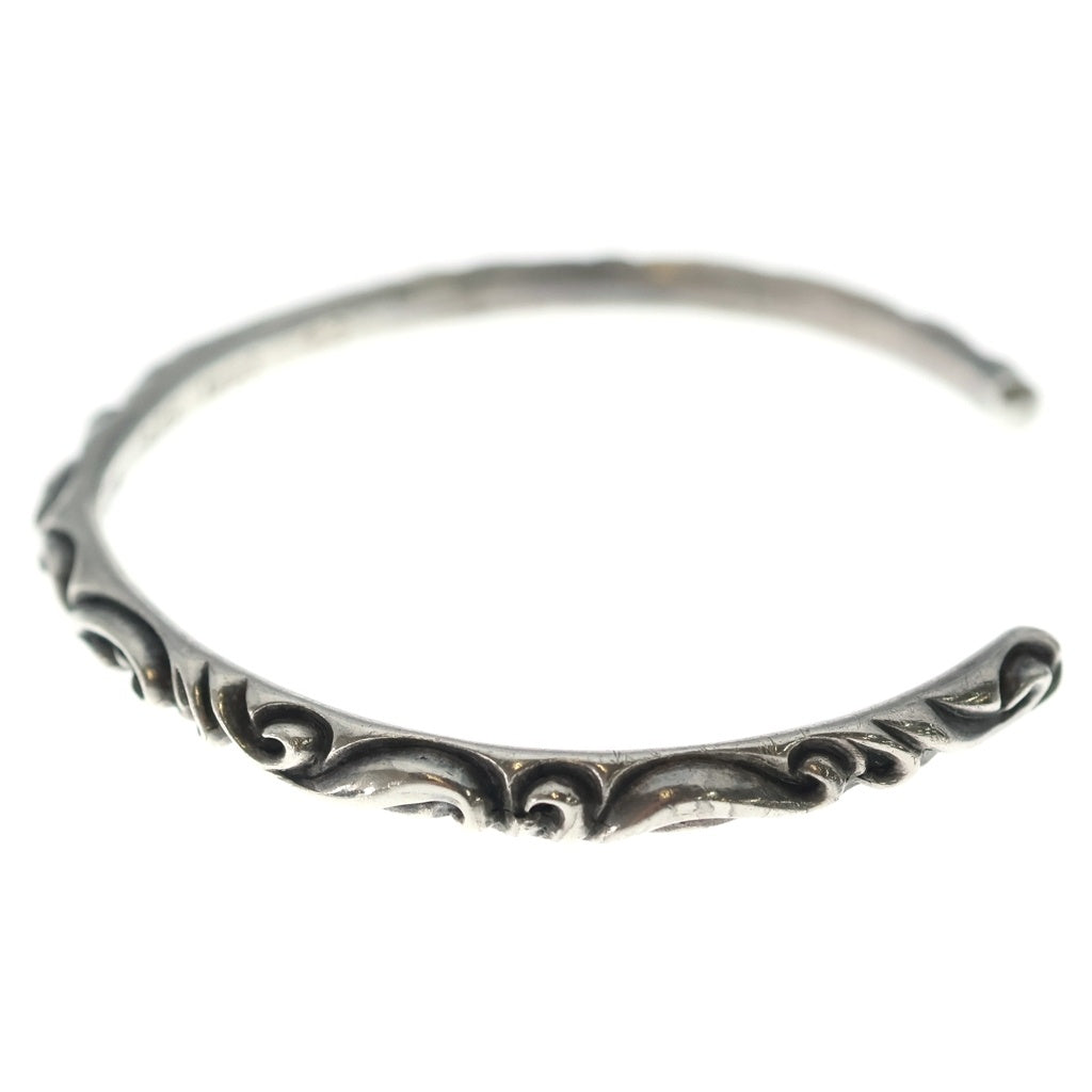 CHROME HEARTS(クロムハーツ) BANGLE SCROLL スクロールバンドバングル ブレスレット シルバー BCA127