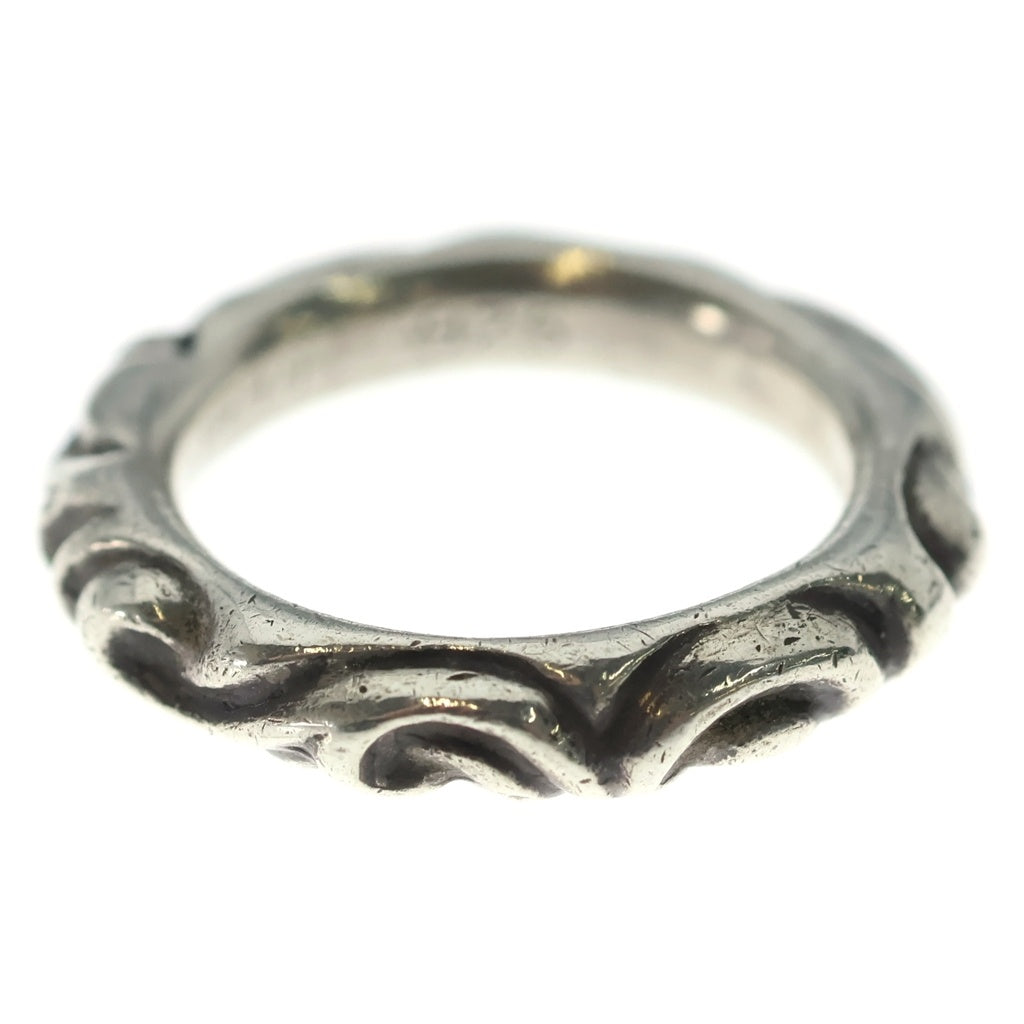 CHROME HEARTS(クロムハーツ) SCRL BAND スクロールバンド リング シルバー BCA351