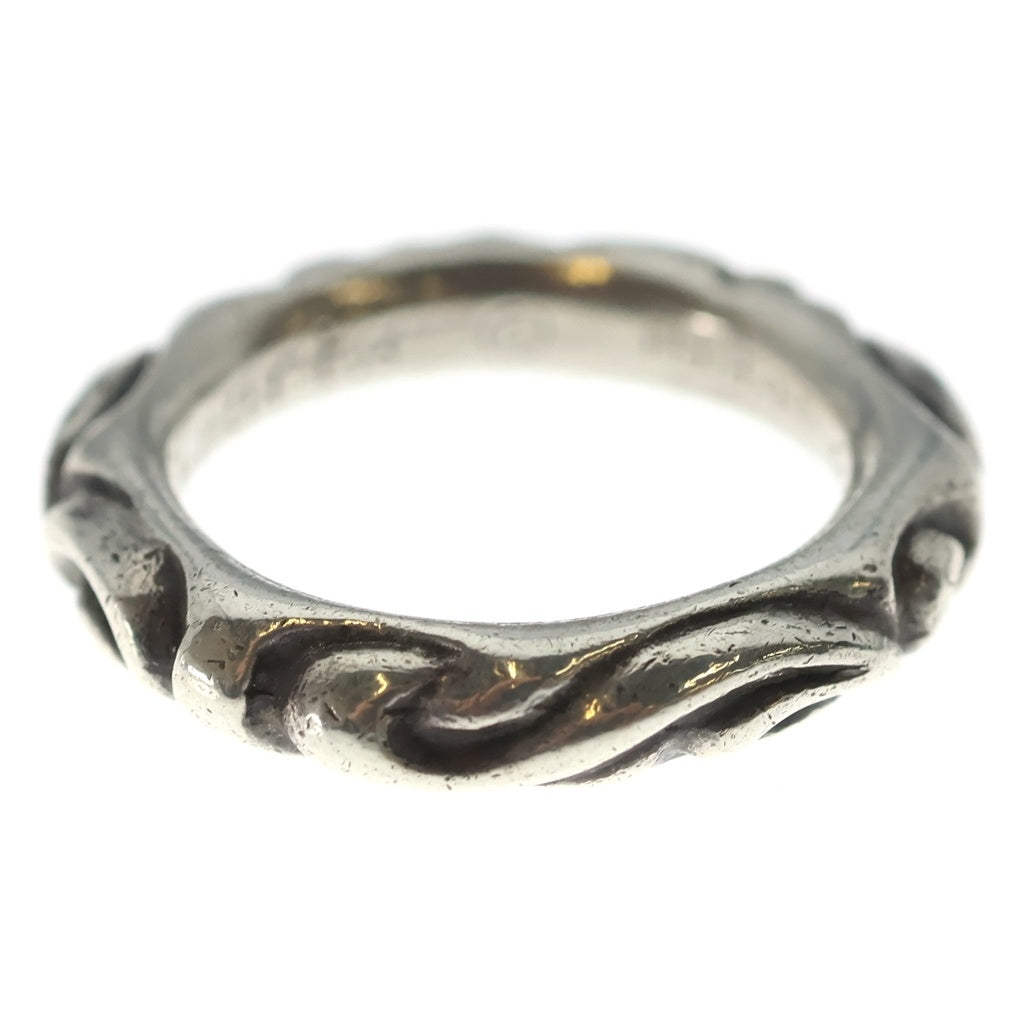 CHROME HEARTS(クロムハーツ) SCRL BAND スクロールバンド リング シルバー BCA351