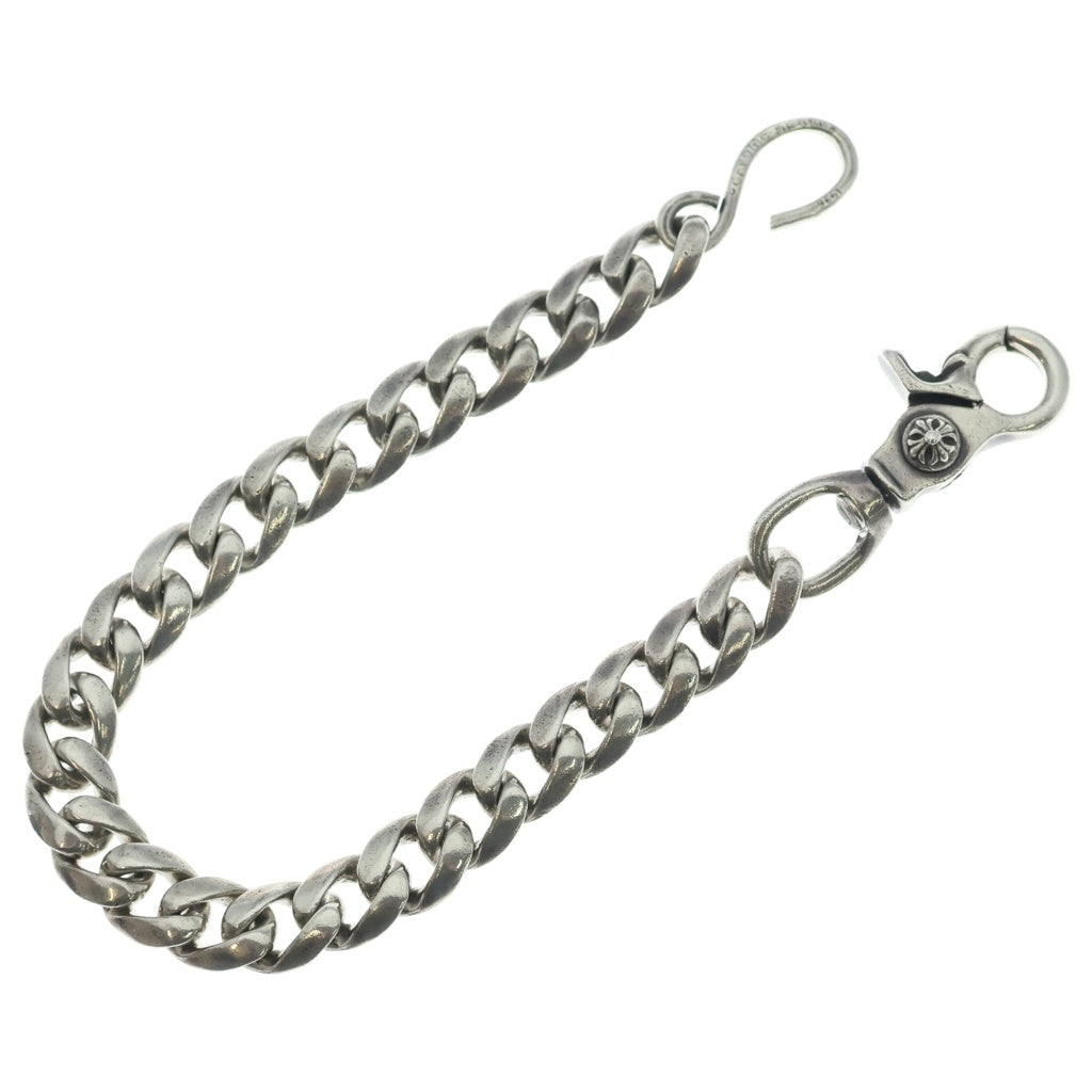CHROME HEARTS(クロムハーツ) CLASSIC SHORT-S/ 1クリップショートクラシック ウォレットチェーン シルバー BCA067 箱、ギャラ
