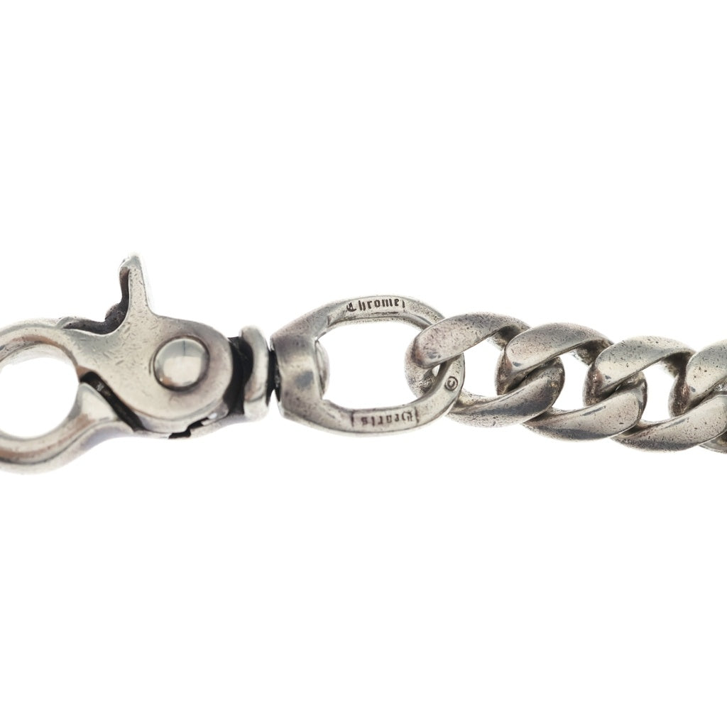 CHROME HEARTS(クロムハーツ) CLASSIC SHORT-S/ 1クリップショートクラシック ウォレットチェーン シルバー BCA067 箱、ギャラ