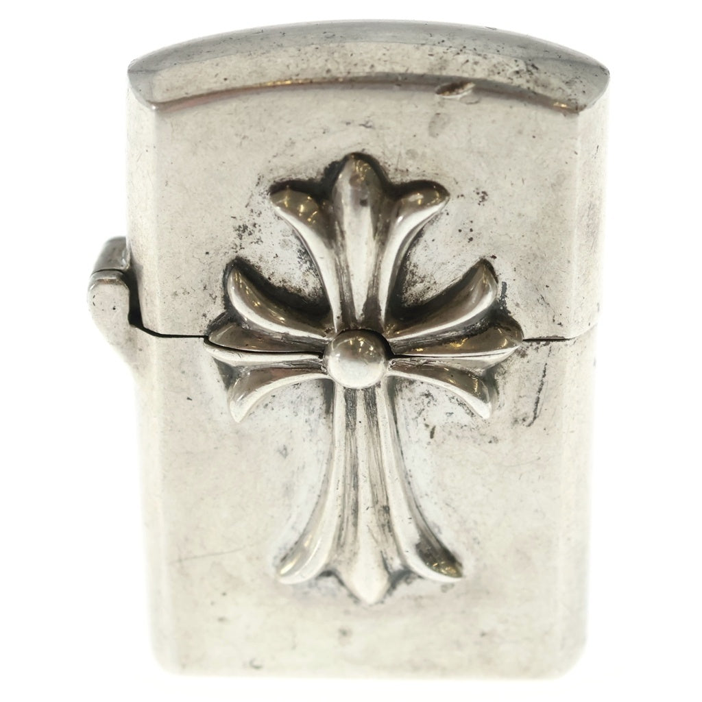 CHROME HEARTS(クロムハーツ) ZIPPO LIGHTERZ-V1 V1スモール CHクロス ジッポライター シルバー BCA398