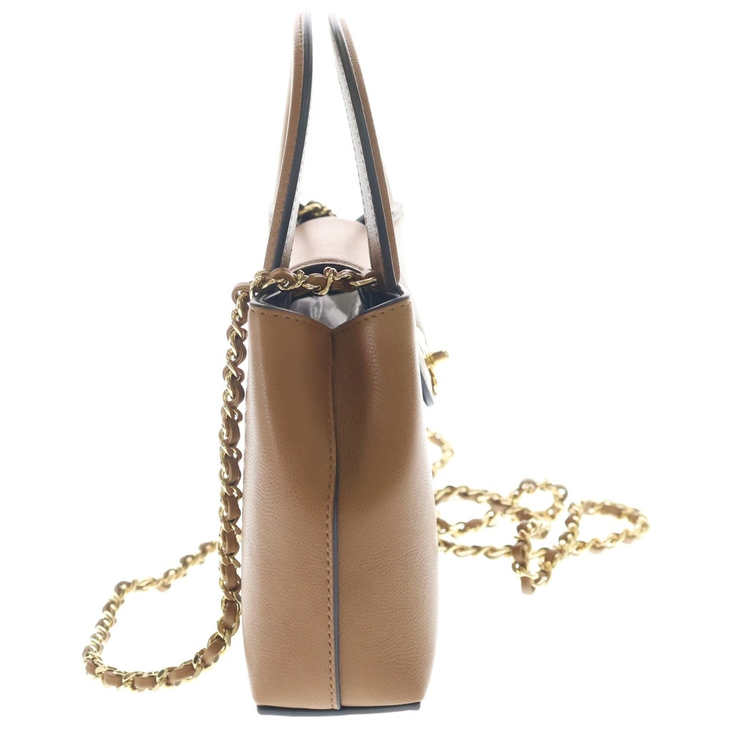 CHANEL(シャネル) ココマーク ケリー 2WAYチェーンハンドバッグ ショルダーバッグ ブラウン キャビアスキン AS4416 ゴールド金具 レディース