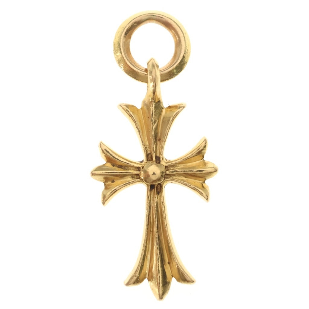 CHROME HEARTS(クロムハーツ) 22K TINY CH CROSS タイニーCHクロス ペンダントトップ ゴールド BCA051