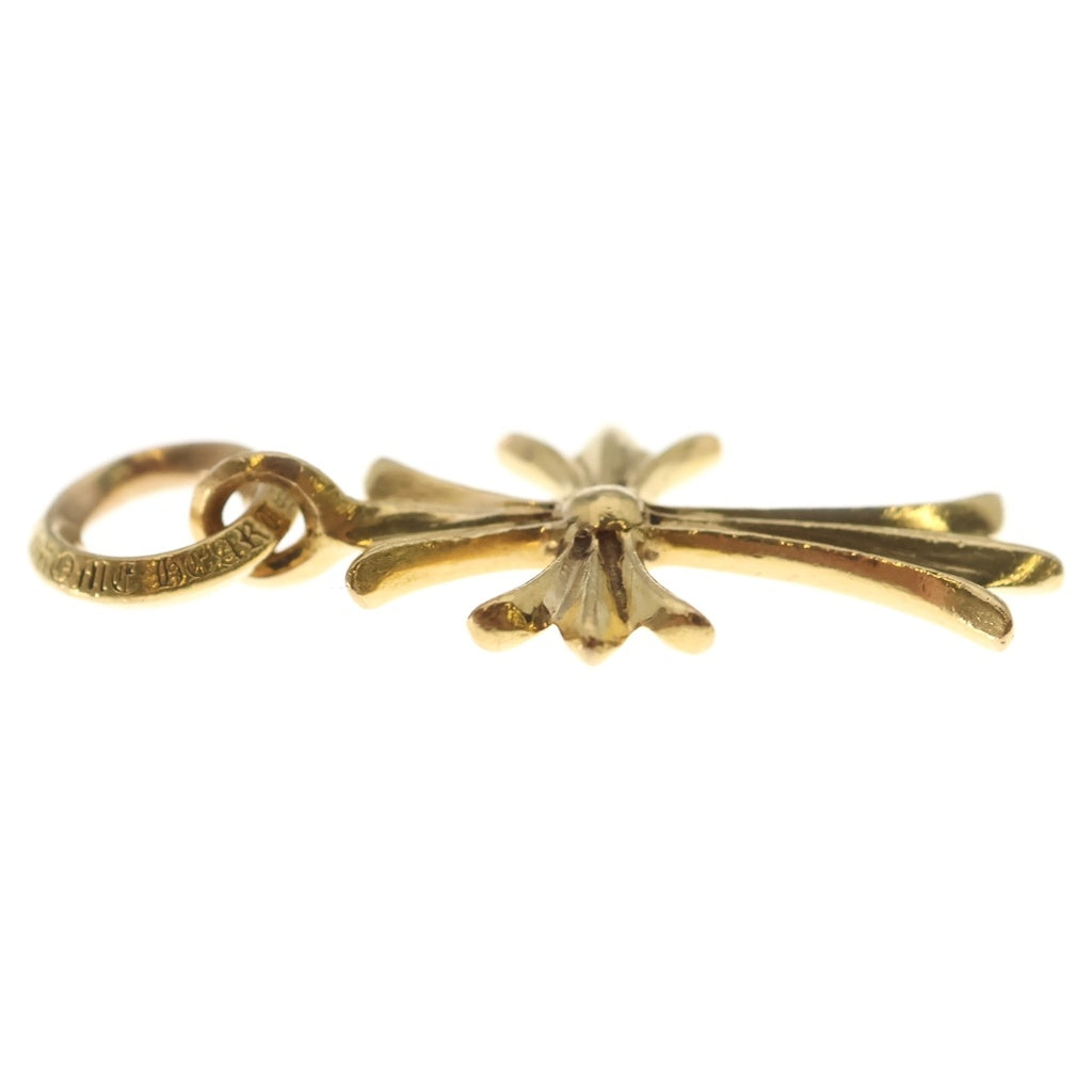 CHROME HEARTS(クロムハーツ) 22K TINY CH CROSS タイニーCHクロス ペンダントトップ ゴールド BCA051