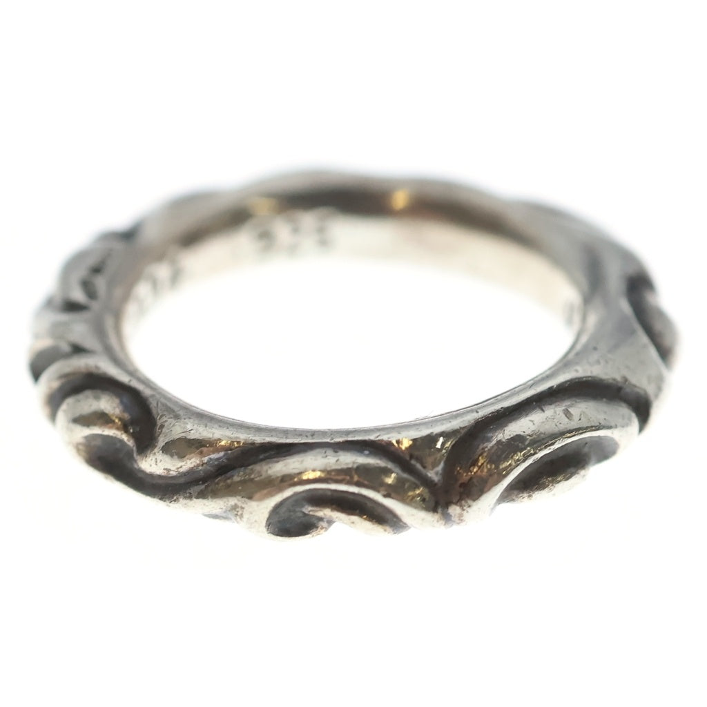 CHROME HEARTS(クロムハーツ) SCRL BAND スクロールバンド リング シルバー BCA351 レディース