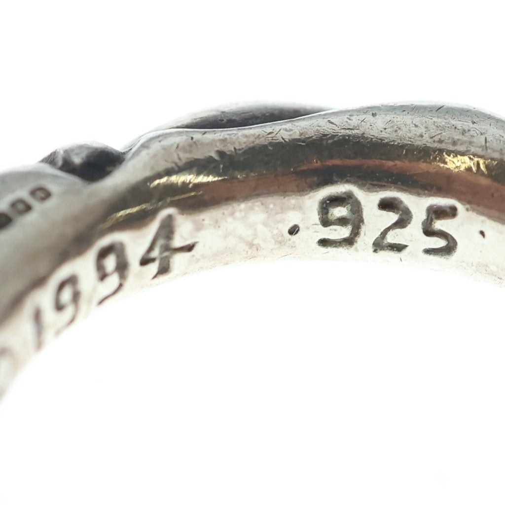CHROME HEARTS(クロムハーツ) SCRL BAND スクロールバンド リング シルバー BCA351 レディース